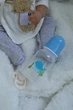 Кукла Реборн Reborn Doll 50 см, реалистичный винил-силионовый мальчик пупс в одежде+аксессуары - изображение 8