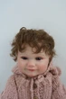 Лялька Реборн Reborn Doll 50 см, реалістична вініл-силіконова дівчинка пупс кучерява в одязі+аксесуари - зображення 7