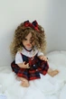 Лялька Реборн Reborn Doll 55 см, реалістична вініл-силіконова дівчинка кучеряшка в одязі з аксесуарами - зображення 3