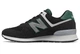 Кроссовки NB Classics Color: Black/Green US7.0 EU40.0 25.0см - изображение 2