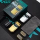Электробритва-шейвер VGR V-350 роторная, для сухого бритья, с LED-дисплеем Черный с золотым - изображение 7