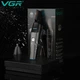 Триммер для носа и ушей VGR V-603 2 в 1, аккумуляторный, USB, водонепроницаемый - изображение 7