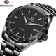 Годинник наручний Forsining 8294 Black Steel - зображення 3