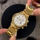 Годинник наручний Forsining 6914 Gold-White Steel - зображення 3