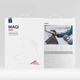 Чохол Magi серії книжка для планшета iPad 10,9" / 11", рожевий - зображення 2