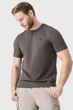 Футболка AVECS сіра з бавовни 30492/2 4XL - изображение 1