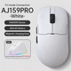Геймерская мышка Ajazz AJ159 Pro PAW3395 8K белая с док-станцией - изображение 1