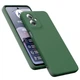 Чохол Fiji Full Soft Premium для Motorola G55 протиударний бампер з мікрофіброю Dark Green - зображення 1