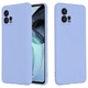 Чохол Fiji Full Soft Premium для Motorola G72 протиударний бампер з мікрофіброю Violet - зображення 1