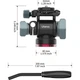 Штативная голова Ulanzi U-190 Hydraulic Head Mini UV-2895 Black - изображение 9
