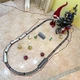 Железная дорога WToys украинская озвучка 42 детали звуки песня локомотив 4 вагона (11500) - изображение 2