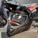 Шолом IROS HD-803 + скло (Cross) matt Black/Red L - изображение 2
