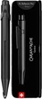 Ручка шариковая Caran d'Ache 849 XL Black Code Черная 1 мм Черный корпус в подарочном футляре (7630002360630) - изображение 1