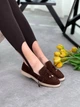 Женские лоферы Malisa 39 25.5 см Коричневый 26861 - изображение 9