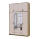 Антресоль высокая Doros Ронди Дуб Артизан/Кашемир 4 ДСП 160х52х65 (DRS-011910) - изображение 6