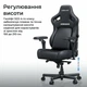 Кресло игровое Anda Seat Kaiser 4 V2 Size XL Dark Gray Fabric - изображение 9