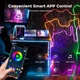 Розумна неонова LED-стрічка LUXONIC RGBIC (5 метрів), Bluetooth APP, Гнучкий неон - зображення 6