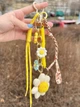 Брелок прикраса на сумку або рюкзак - BRcamomile - Жовтий - зображення 3