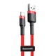 Дата кабель Baseus Cafule Lightning Cable 1.5A (2m) (CALKLF-C) Червоний / Чорний - зображення 1