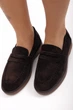 Лофери жіночі Fashion коричневі з екозамши 347151_41 (26 см) - зображення 4