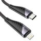 Дата-кабель Hoco U95 Freeway 4in1 USB/Type-C to Type-C/Lightning 60W (1.2m) Black - изображение 4