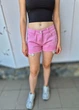 Шорты женские короткие джинсовые рваные DenimCo Розовые 17877 M (укр 44-46) - изображение 6