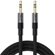Аудіо кабель Aux Acefast J10 (1m) Black - зображення 1