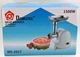 Электрическая мясорубка Domotec 1500 Вт с функцией реверса насадки для колбас и кеббе MS-2017 Красный - изображение 4