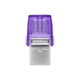 Флеш-накопичувач USB3.2 256GB Type-C Kingston DataTraveler microDuo 3C (DTDUO3CG3/256GB) - изображение 2