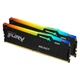 Модуль пам'яті для комп'ютера Kingston Fury (ex.HyperX) DDR5 16GB (2x8GB) 6000 MHz FURY Beast RGB (KF560C36BBEAK2-16) - зображення 2