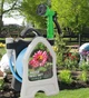 Гибкий садовый переносной шланг с пистолетом-распылителем и катушкой 10 м Roll Garden AND LY-907 - изображение 1