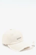 Кепка жіноча з логотипом Jacquemus Baseball Cap з бахромою Бежевий - зображення 4