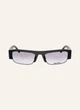 Солнцезащитные очки MIU MIU Sunglasses MUB07S с градиентной линзой Черный - изображение 2