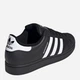 Жіночі кеди низькі adidas Superstar Ii JI0079 39.5 (6UK) Чорні (4067898775904) - зображення 4