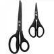 Комплект Ножиць 2шт HuoHou Heat-Plated Titanium Stationery Scissors Combination Black - зображення 1