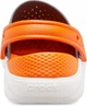 Сабо Crocs Kids LiteRide Clog Charcoal / White - С13 (30) Стопа18,9-19,6см - изображение 4