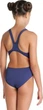 Купальник для дівчат Arena Team Swimsuit Swim Tech Solid хлоростійкий,128 см Темно-синій (004764-750-128) - зображення 5