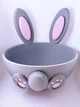 Миска Кролик Для Конфет Easter Bunny Candy Bowl Серый 15 См 3Д Печать - изображение 5