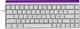 Klawiatura przewodowa Ajazz NK68 Red Switch USB White (NK68-R-S-W) - obraz 1