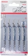 Пилка лобзика Bosch T244D, 5 шт, по дереву (pilset032) - изображение 1