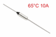 Термопредохранитель 65°C 10А250V RY01 (пр40108) - изображение 1