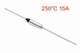 Термопредохранитель 250°C 15А250V RY01 (пр40205) - изображение 1