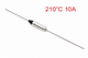 Термопредохранитель 210°C 10А250V RY01 (пр40188) - изображение 1