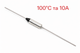 Термопредохранитель 100°C 10А250V RY01 (пр40126) - изображение 1