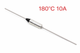 Термопредохранитель 180°C 10А250V RY01 (пр40176) - изображение 1
