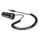 Bluetooth-ресивер BOROFONE BC64 Contento dual-port car BT receiver with built-in cable Black (6941991126567) - изображение 6
