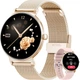 Женские смарт часы Smart Watch с звонками 1.27" тонкий фитнес трекер Bluetooth ответы на звонки IP68 110+ спорт режимов - изображение 1
