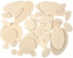 Zestaw kształtów mozaikowych Creativ Company 1-5 cm 600 szt. 6021018 (5707167913376) - obraz 1