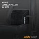 Подушка для попереку Anda Seat Novis Lumbar Pillow Black Size XL - изображение 2