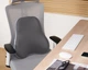 Ергономічна подушка для попереку OfficePro LP600G Gray - зображення 9